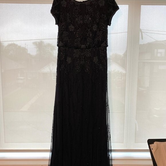 Adrianna  Papell Womens Soutache Long Dress - Picture 11 of 16